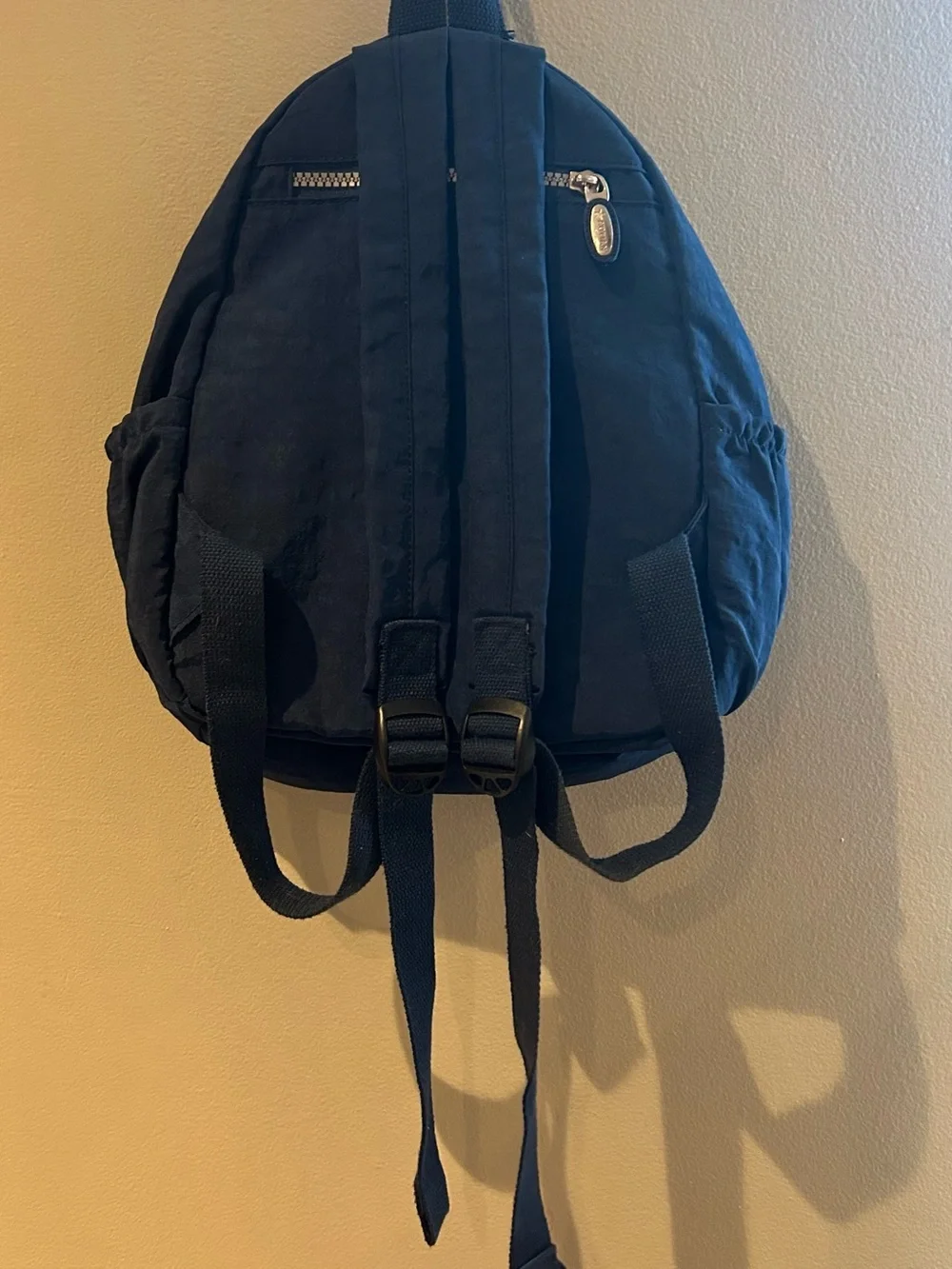 Small blue backpack